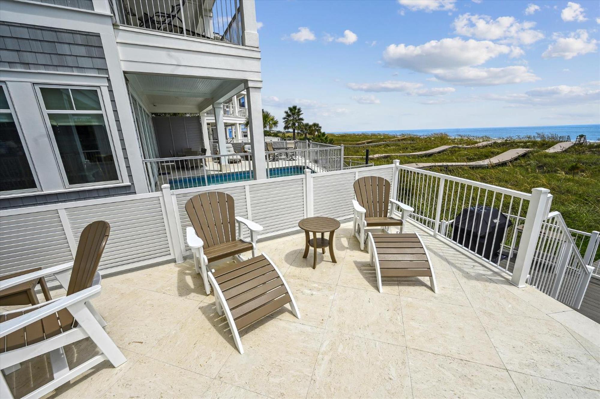 8 Terra Bella Trace- Oceanfront, 6 Primary Rooms, Pool, Roof Top, Free Activities Included Hilton Head Island Exteriör bild