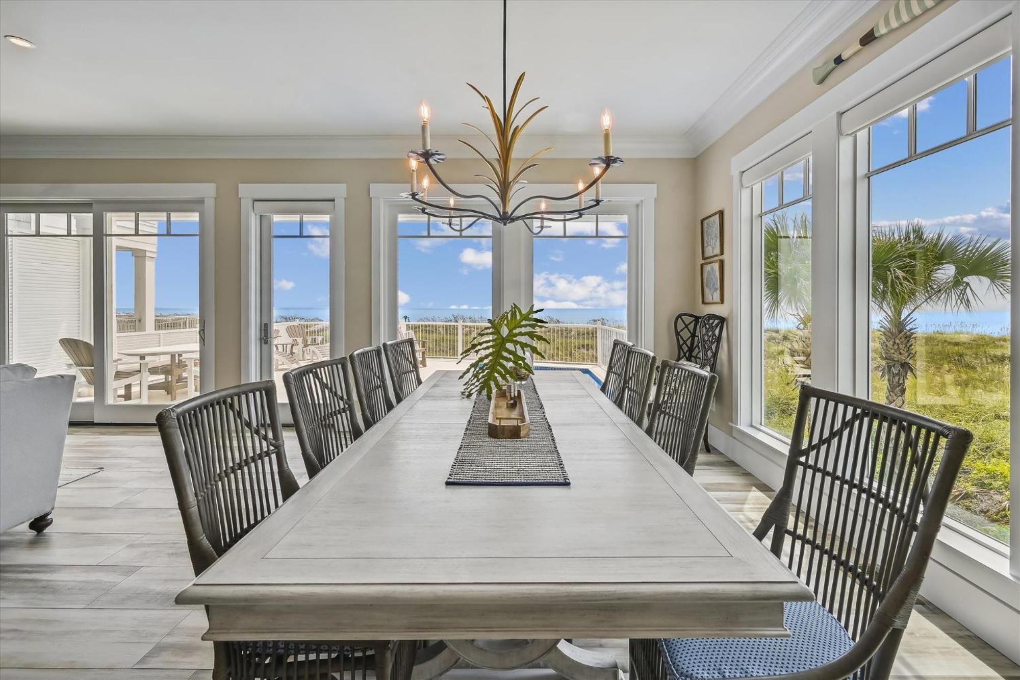 8 Terra Bella Trace- Oceanfront, 6 Primary Rooms, Pool, Roof Top, Free Activities Included Hilton Head Island Exteriör bild